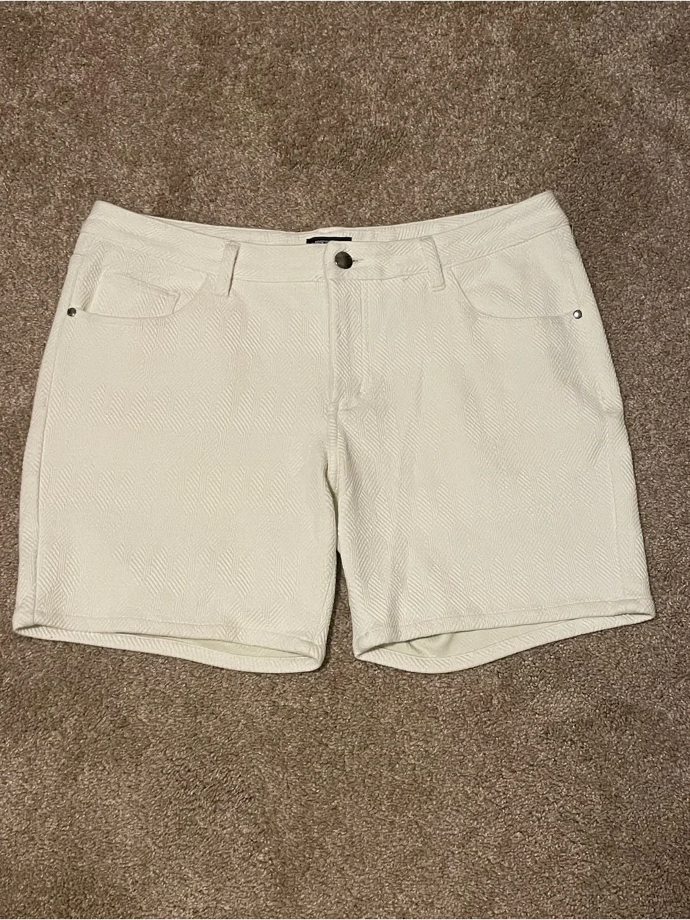 St33le Houndstooth Knit Shorts